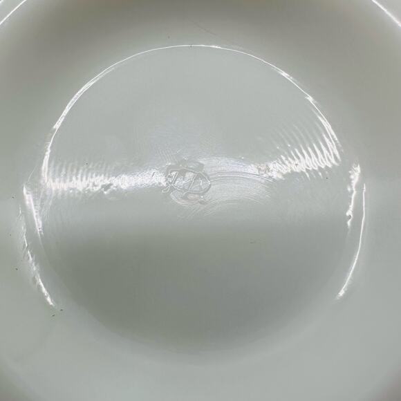 Westmoreland Paneled Grape Milk Glass 5" Epergne Base Piece Code - EPEB5 Antique - Picture 8 of 9